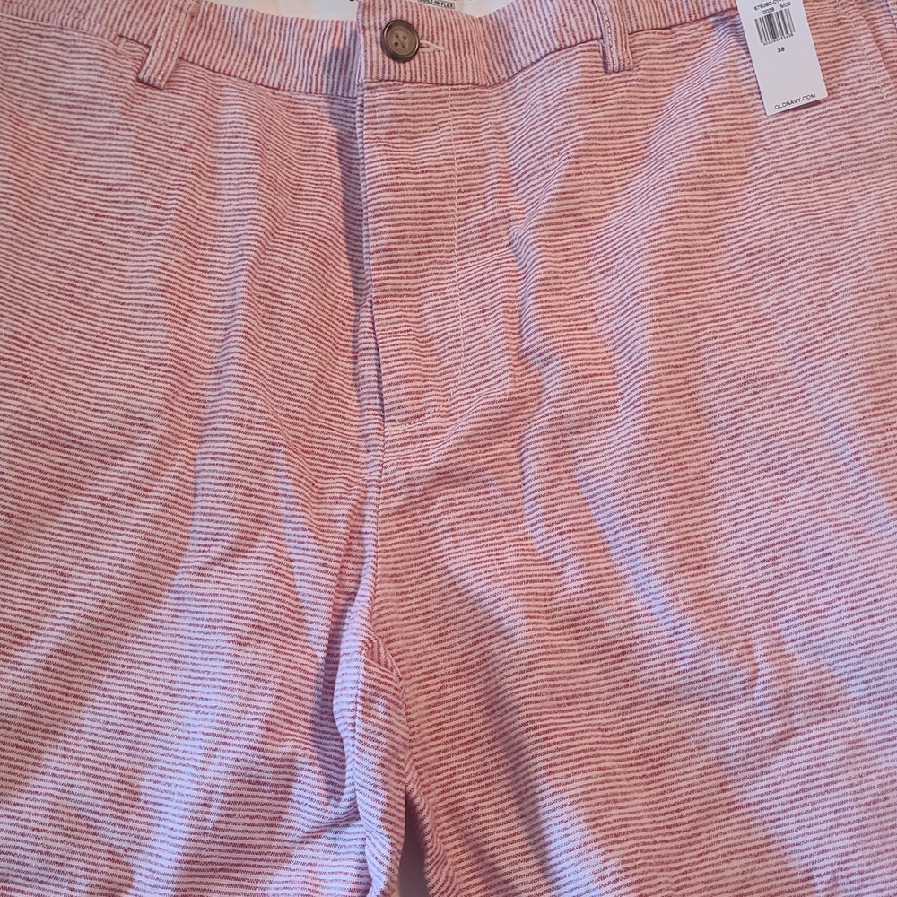 Old Navy Pink and White Striped Garment
